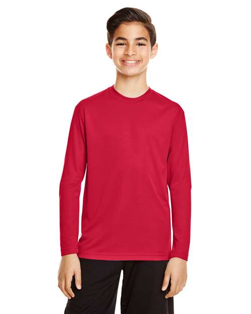 Team 365 TT11YL Youth Zone Performance Long Sleeve T-Shirt