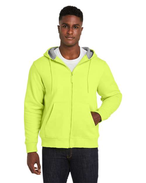 Harriton M711T Unisex Tall ClimaBloc™ Lined Heavyweight Hooded Sweatshirt