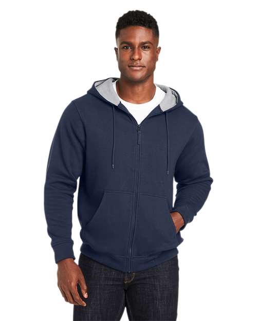 Harriton M711 Unisex ClimaBloc™ Lined Heavyweight Hooded Sweatshirt