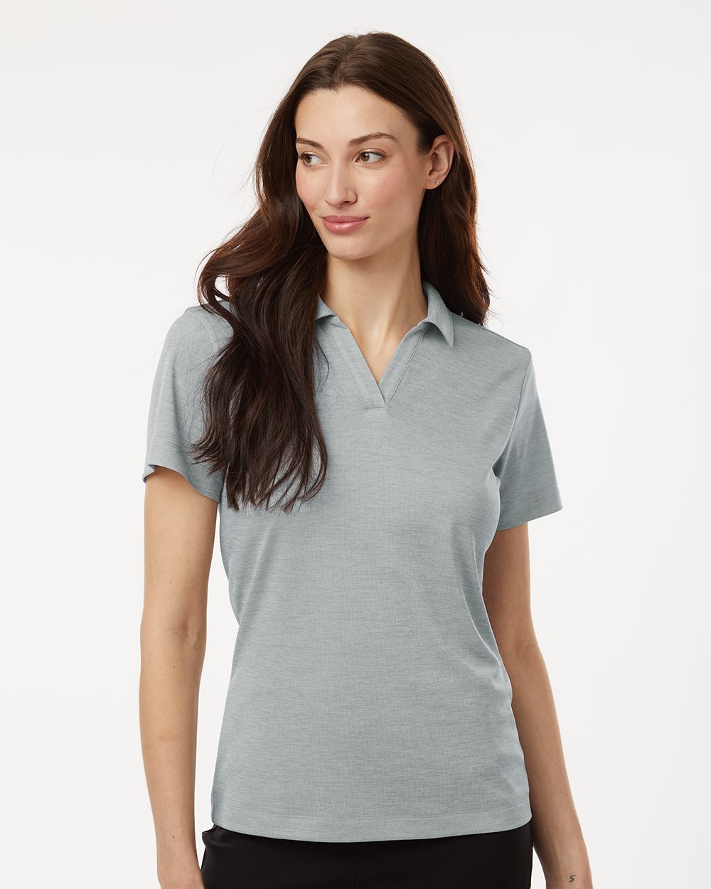 AllPro 4HM00L Women's Pro-Lock Performance Mélange Polo