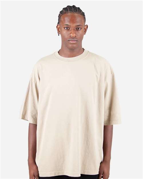 Shaka Wear - Unisex Max Heavyweight Garment-Dyed Drop Shoulder T-Shirt - SHGDD