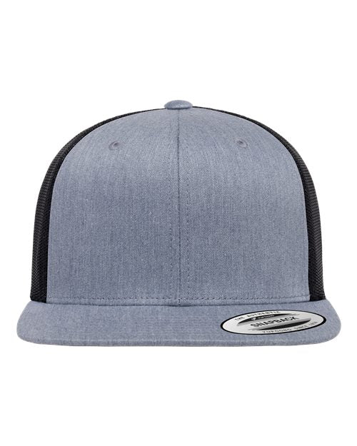 YP Classics - Retro High Profile Trucker Cap - 6609