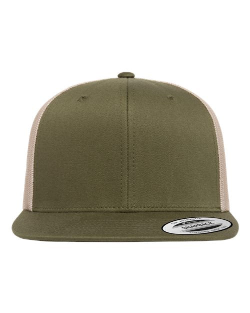 YP Classics - Retro High Profile Trucker Cap - 6609