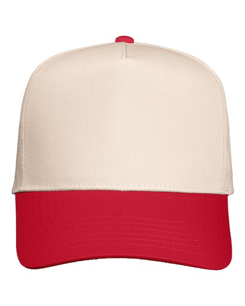 Valucap 8869 Five-Panel Twill Cap