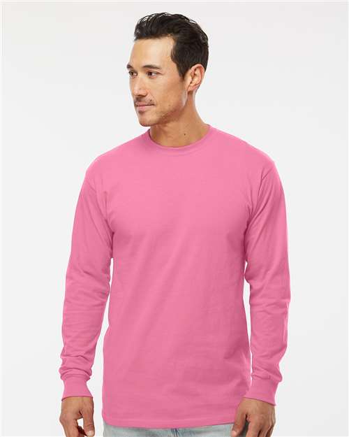 M&O 4820 Unisex Gold Soft Touch Long Sleeve T-Shirt