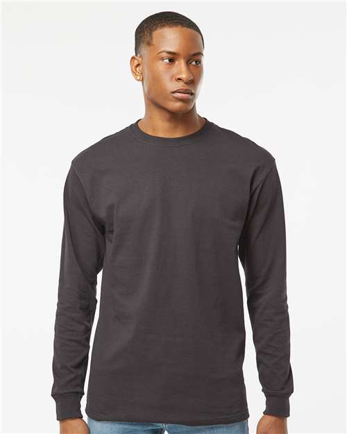 M&O 4820 Unisex Gold Soft Touch Long Sleeve T-Shirt