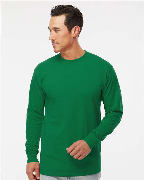 M&O 4820 Unisex Gold Soft Touch Long Sleeve T-Shirt