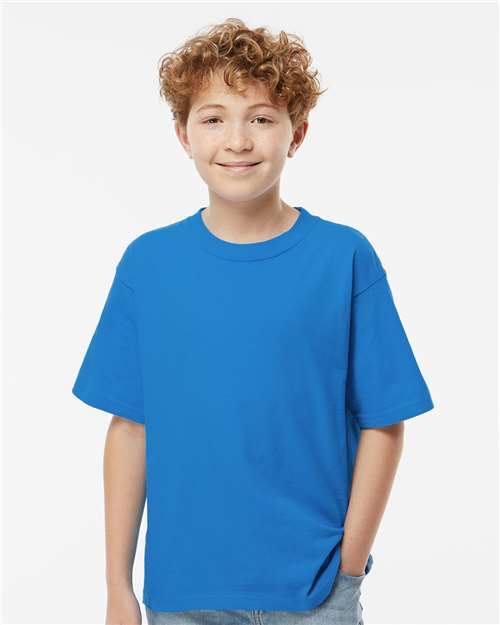 M&O 4850 Youth Gold Soft Touch T-Shirt