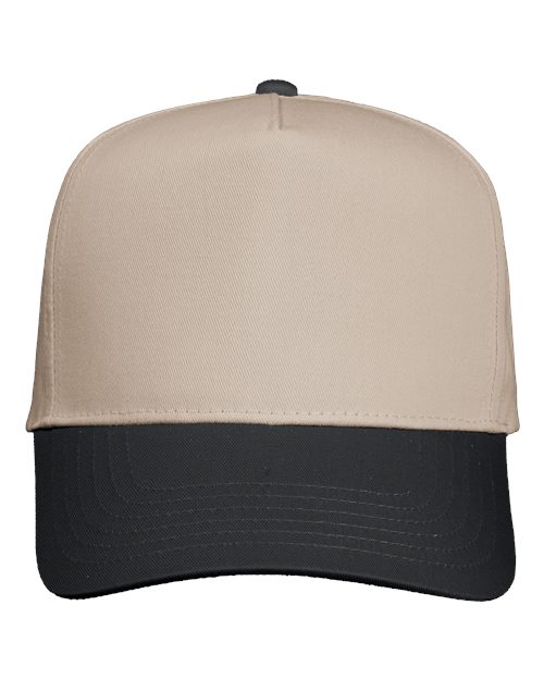 Valucap 8869 Five-Panel Twill Cap
