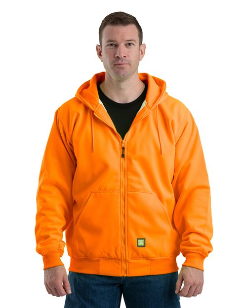 Berne Apparel - Men's Heritage Thermal-Lined Full-Zip Hooded Sweatshirt - HVF101