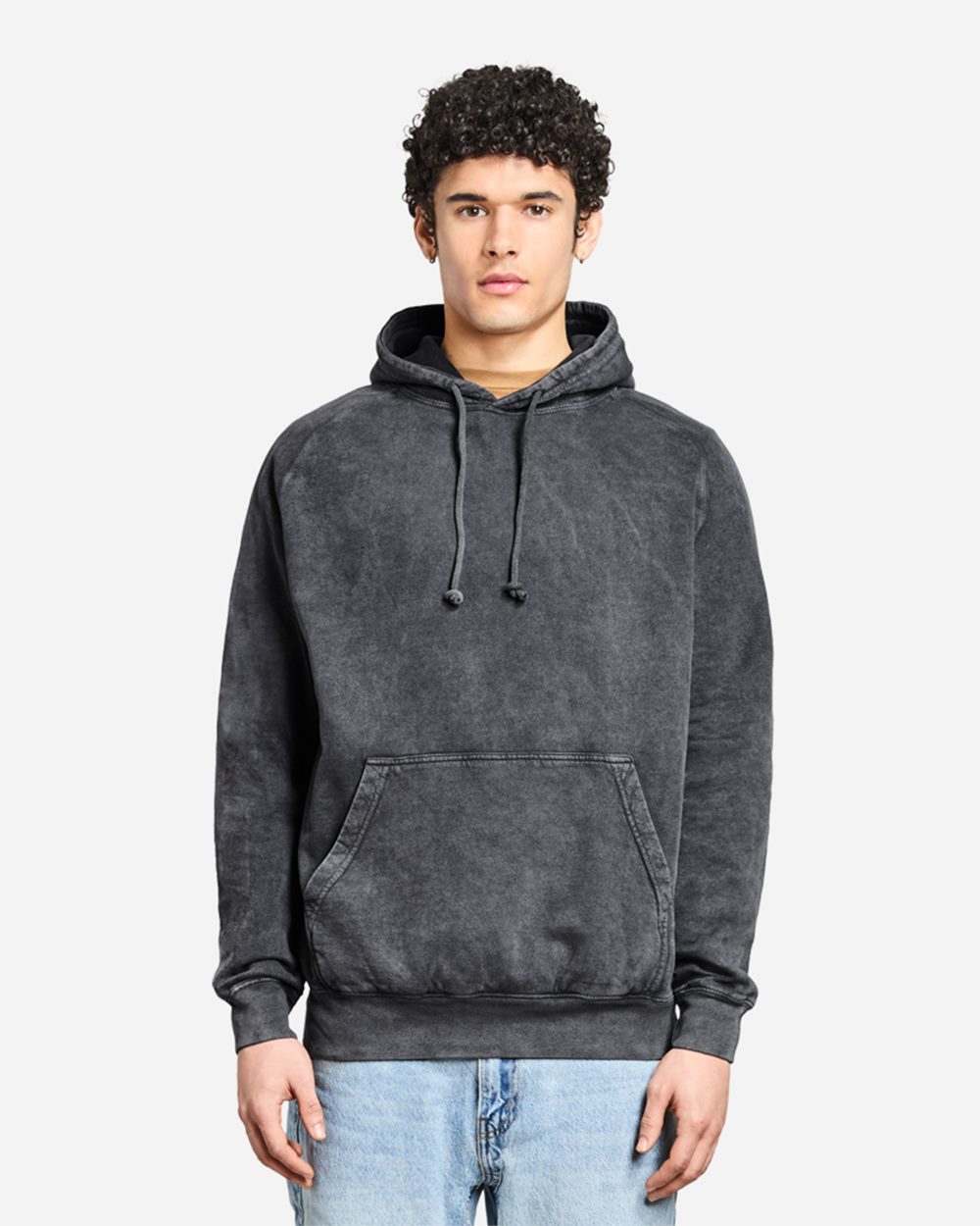 Lane Seven LST004 Unisex Vintage Raglan Hoodie Sweatshirt