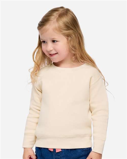 Rabbit Skins 3317 Toddler Fleece Crewneck Sweatshirt
