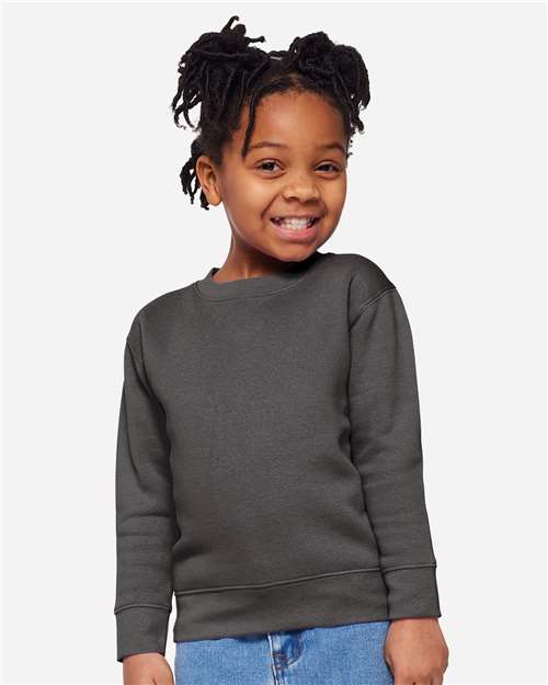 Rabbit Skins 3317 Toddler Fleece Crewneck Sweatshirt