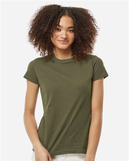 Tultex 213 Women's Fine Jersey Slim Fit T-Shirt