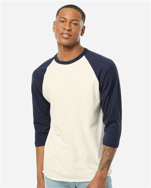 Tultex 245 Unisex Fine Jersey Raglan T-Shirt
