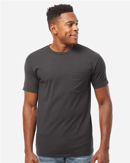 Tultex - Unisex Heavyweight Jersey Pocket T-Shirt - 293