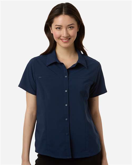 CORE365 CE520W Women's UltraUVP Shoreline Short Sleeve Staff Shirt