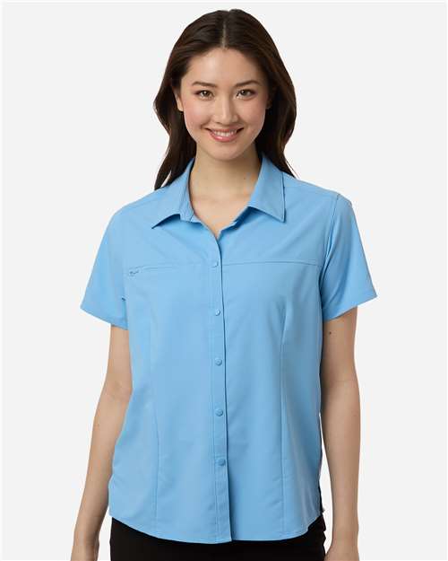 CORE365 CE520W Women's UltraUVP Shoreline Short Sleeve Staff Shirt
