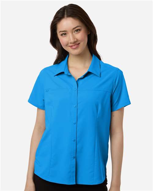 CORE365 CE520W Women's UltraUVP Shoreline Short Sleeve Staff Shirt