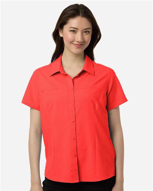 CORE365 CE520W Women's UltraUVP Shoreline Short Sleeve Staff Shirt