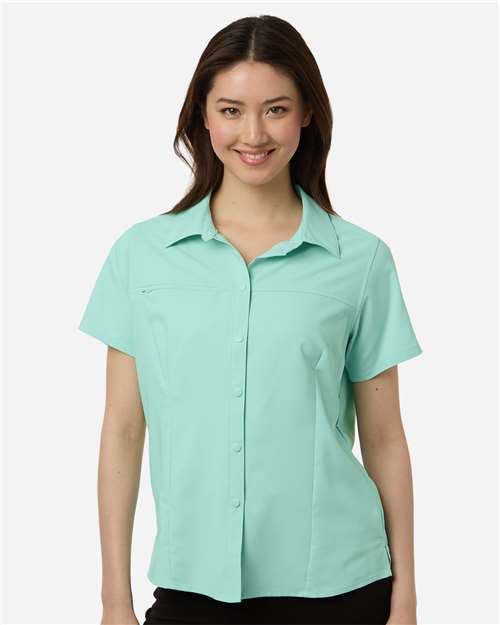 CORE365 CE520W Women's UltraUVP Shoreline Short Sleeve Staff Shirt