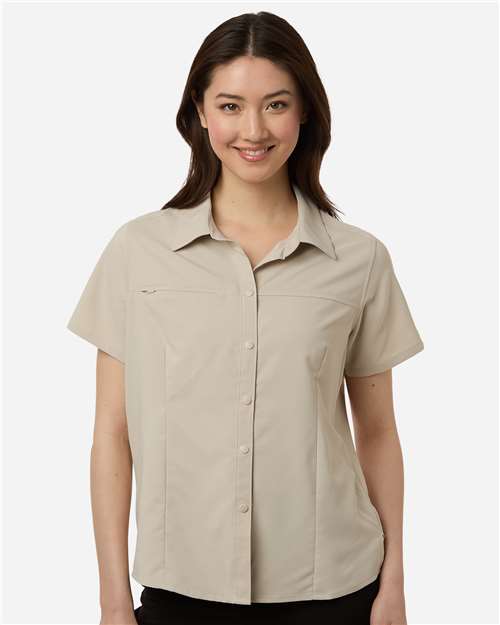 CORE365 CE520W Women's UltraUVP Shoreline Short Sleeve Staff Shirt