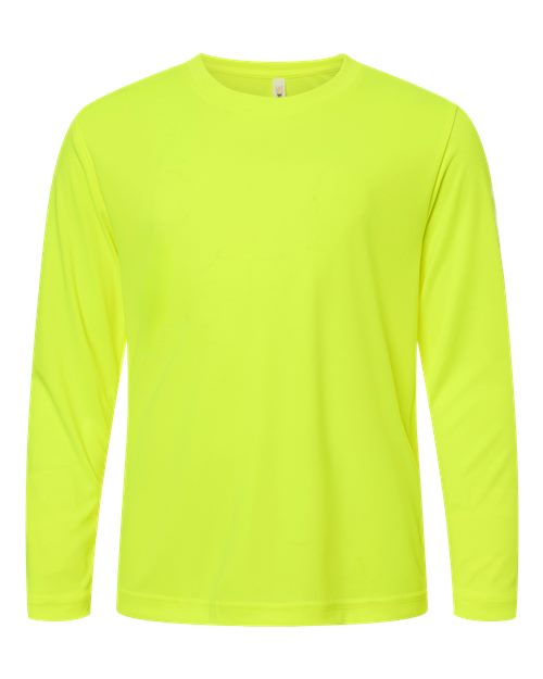 CORE365 CE10LY Youth Capital Performance Long Sleeve T-Shirt