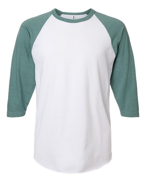 Tultex 245 Unisex Fine Jersey Raglan T-Shirt