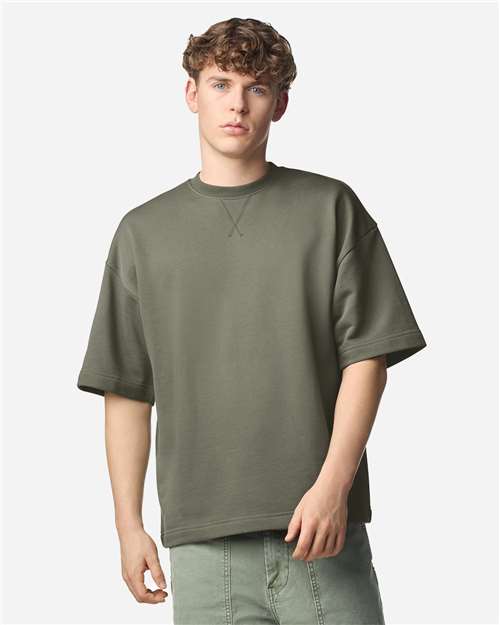 American Apparel FTEX00 Unisex French Terry Oversized Boxy Top