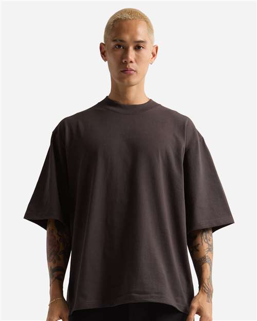 Shaka Wear - Unisex Max Heavyweight Oversized Long Sleeve T-Shirt - SHMOL