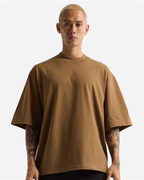 Shaka Wear - Unisex Max Heavyweight Oversized Long Sleeve T-Shirt - SHMOL