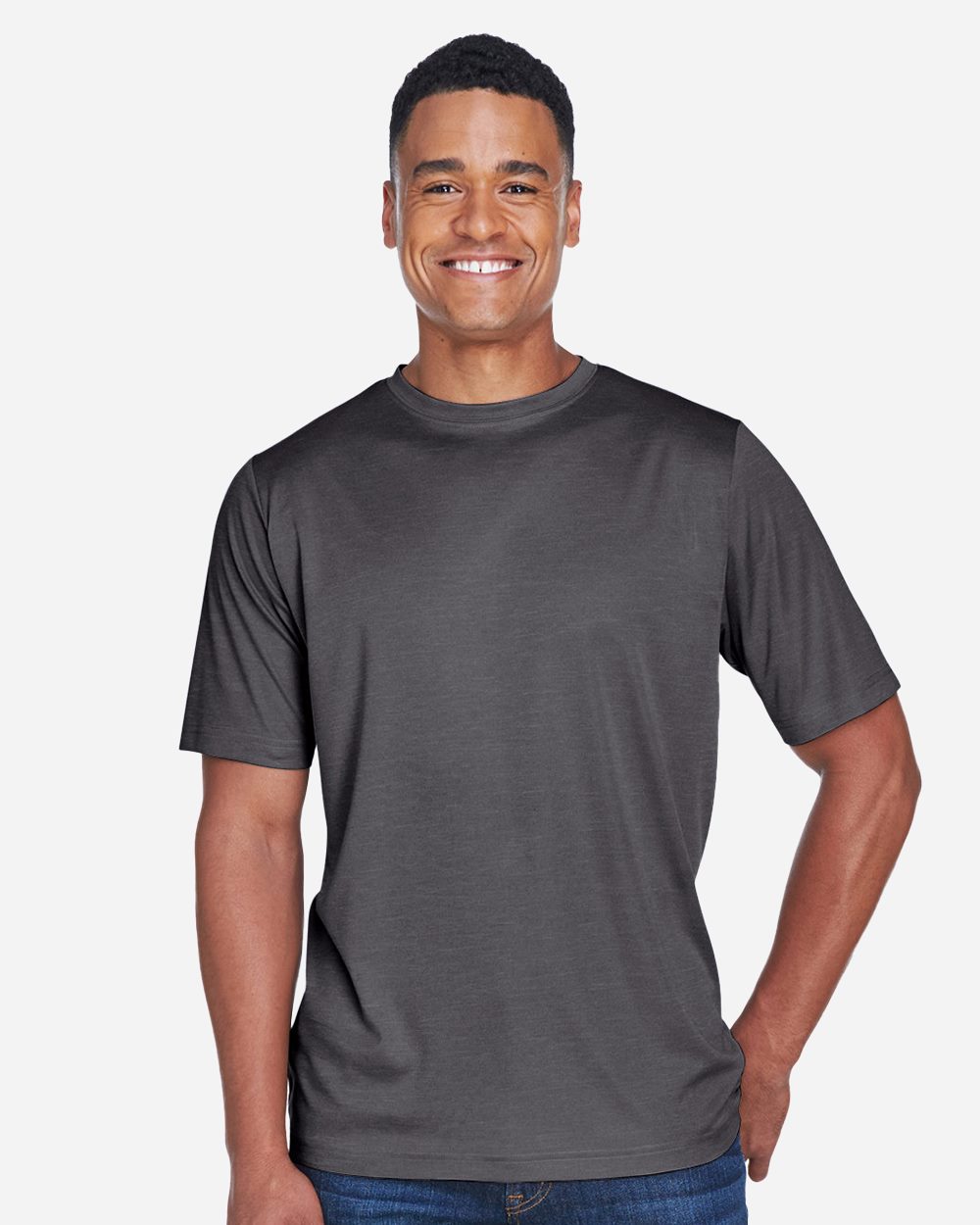 Team 365 TT11H Men's Sonic Heather Performance T-Shirt