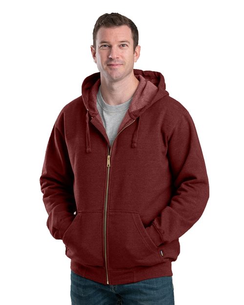 Berne Apparel - Men's Heritage Full-Zip Hooded Sweatshirt - SZ413