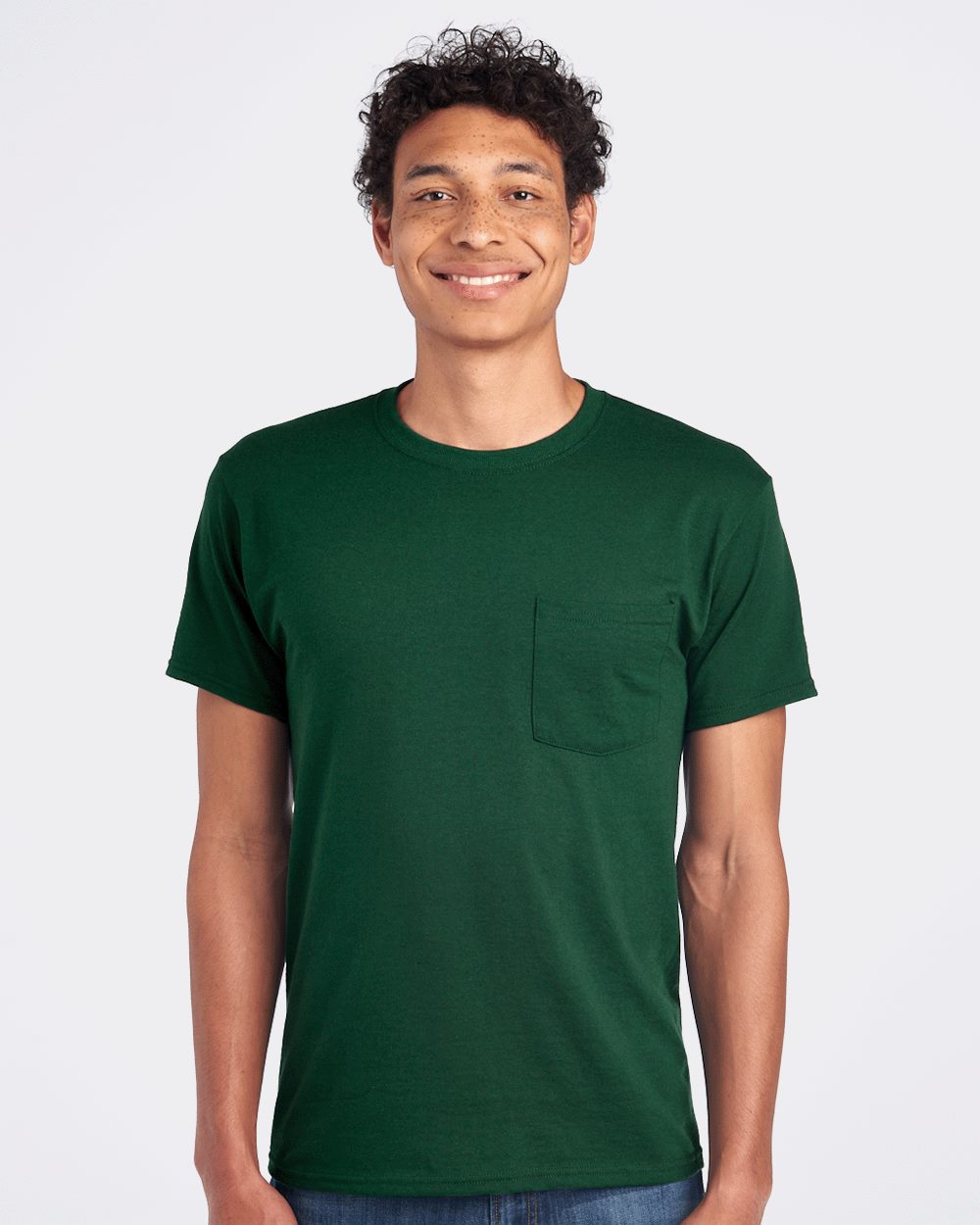 JERZEES 29MPR Unisex Dri-Power® 50/50 Pocket T-Shirt