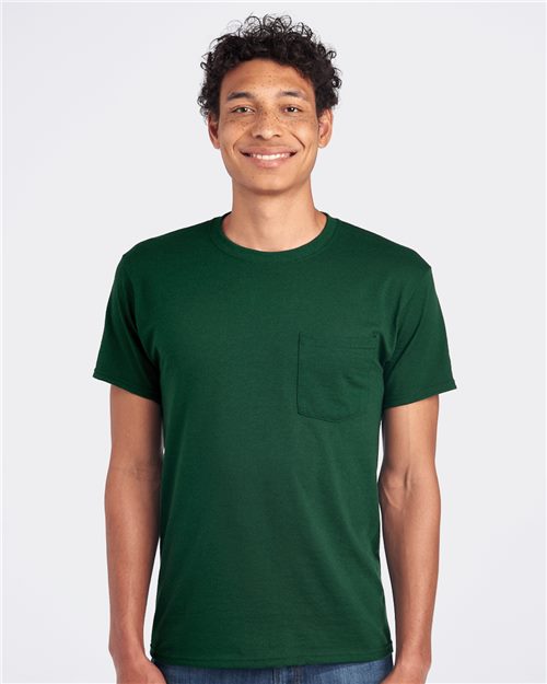JERZEES 29MPR Unisex Dri-Power® 50/50 Pocket T-Shirt