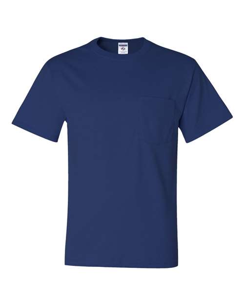 JERZEES 29MPR Unisex Dri-Power® 50/50 Pocket T-Shirt