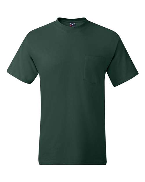 Hanes - Men's Beefy-T® Pocket T-Shirt - 5190