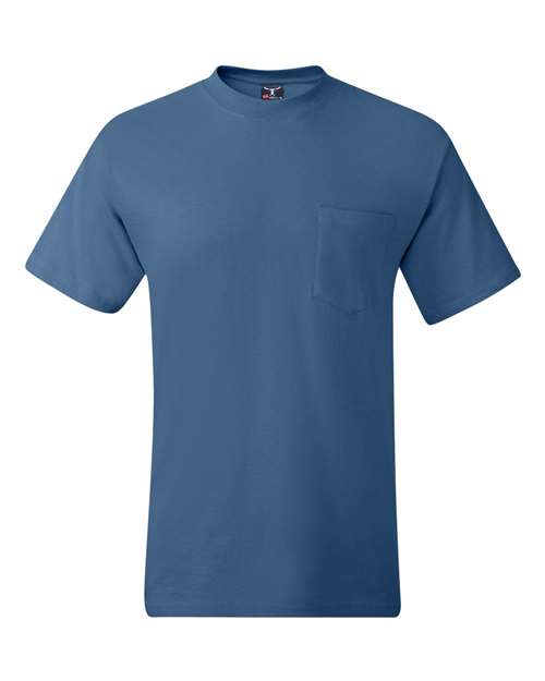 Hanes 5190 Unisex Beefy-T® Pocket T-Shirt