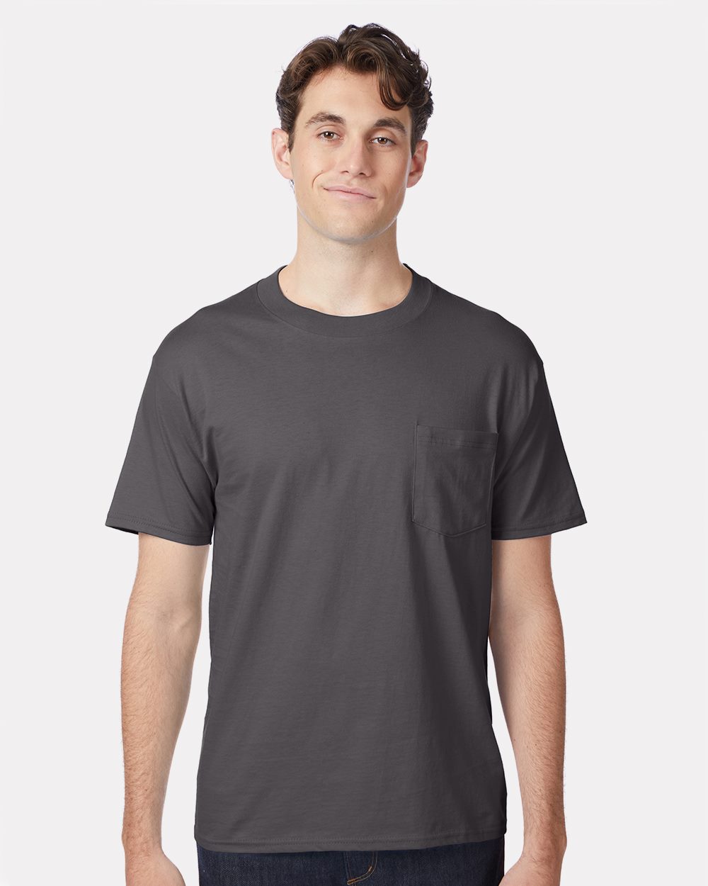 Hanes 5190 Unisex Beefy-T® Pocket T-Shirt