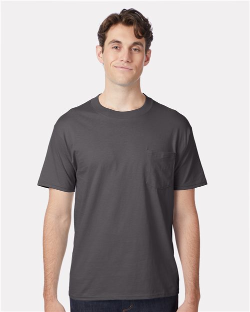 Hanes 5190 Unisex Beefy-T® Pocket T-Shirt