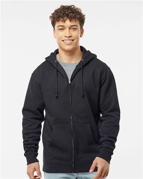 Independent Trading Co. IND4000Z Unisex Heavyweight Full-Zip Hooded Sweatshirt