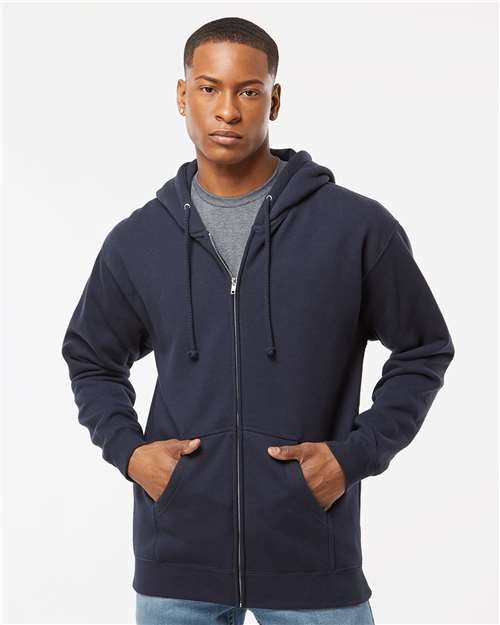 Independent Trading Co. IND4000Z Unisex Heavyweight Full-Zip Hooded Sweatshirt