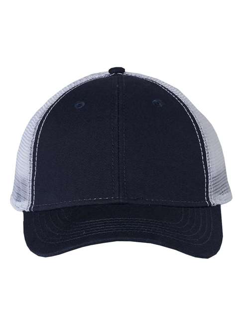 Valucap - Bio-Washed Trucker Cap - AH80