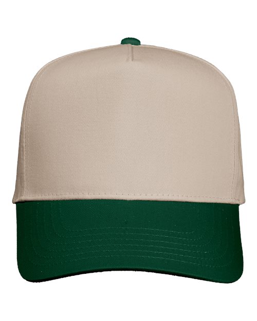 Valucap 8869 Five-Panel Twill Cap