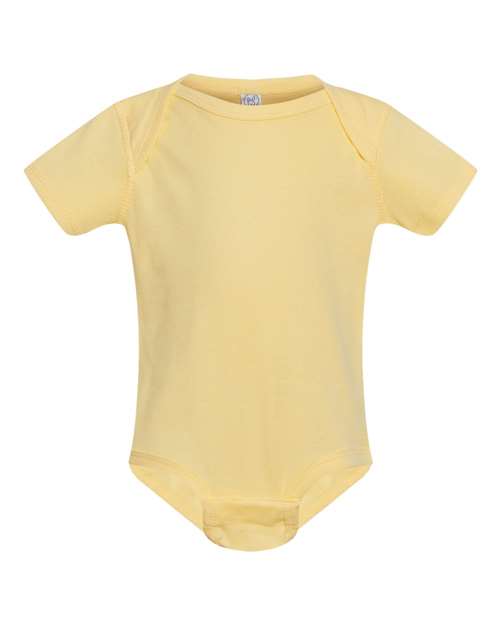 Rabbit Skins 4400 Infant Baby Rib Bodysuit