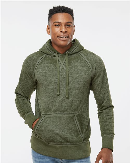 J. America 8915 Men's Vintage Zen Fleece Hooded Sweatshirt
