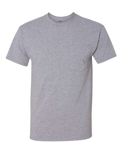 JERZEES 29MPR Unisex Dri-Power® 50/50 Pocket T-Shirt