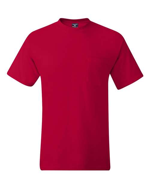 Hanes - Men's Beefy-T® Pocket T-Shirt - 5190
