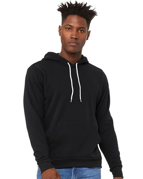 BELLA + CANVAS 3719 Unisex Sponge Fleece Hoodie Sweatshirt