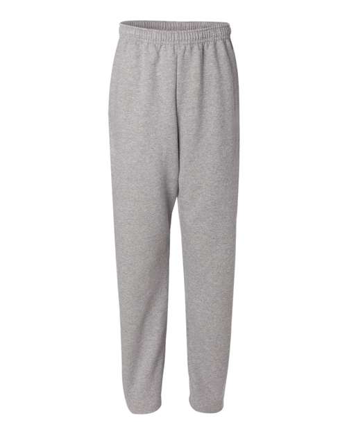 JERZEES 974MPR Unisex NuBlend® Open-Bottom Sweatpants with Pockets